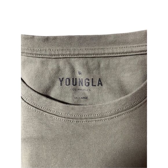 YoungLA “Ace of Spades” Graphic T-Shirt - Olive Green (XXL) - Picture 3 of 5